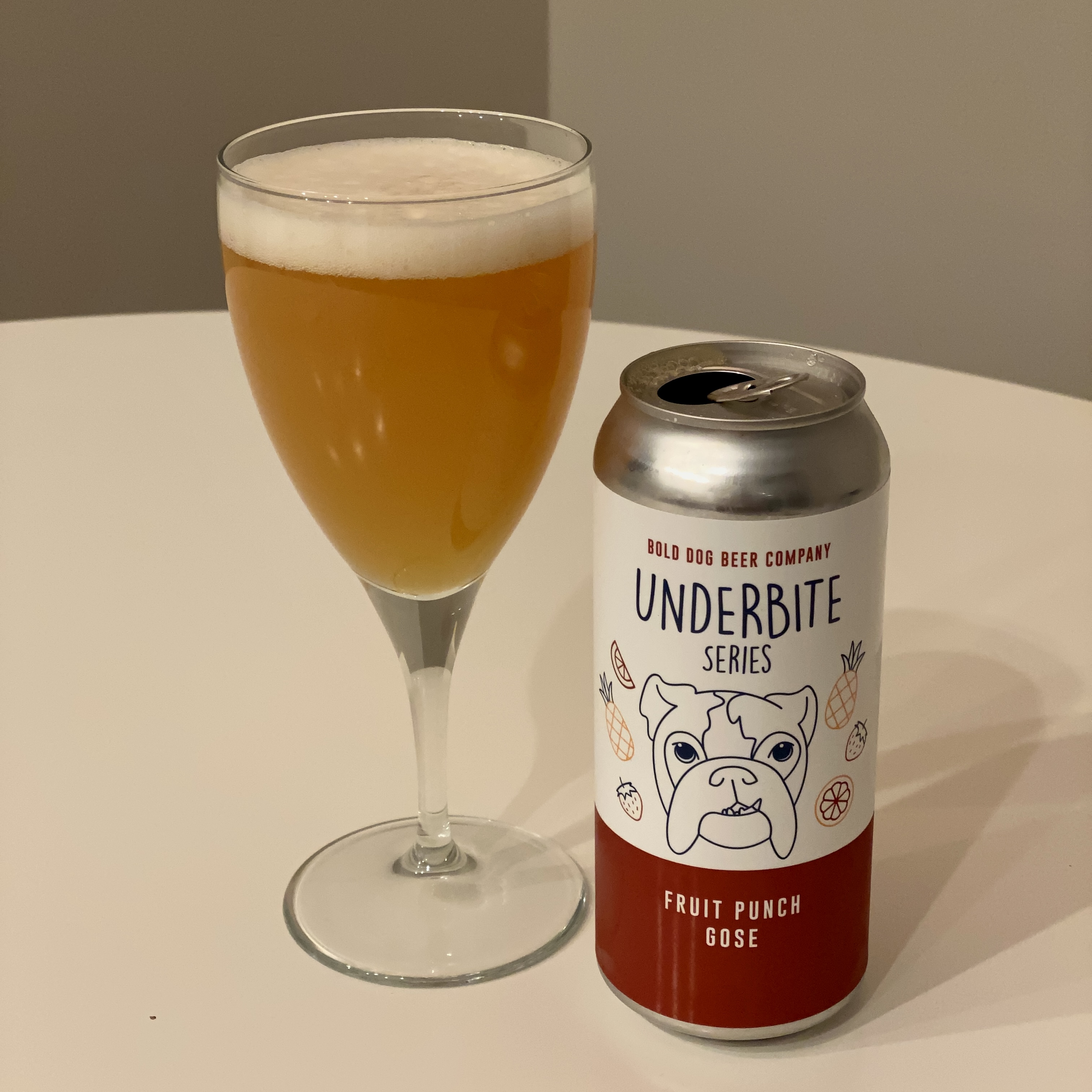 Fruit Punch Gose Bold Dog Beer Company Underbite Series: Fruit Punch Gose